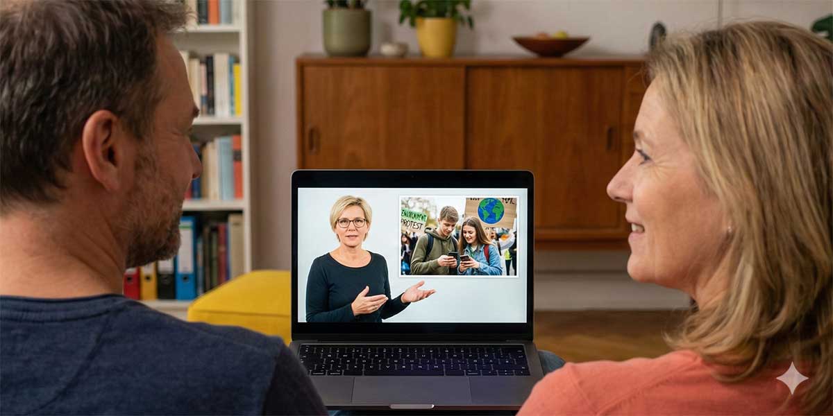 Politische Meinungsbildung im Netz - Online-Vortrag