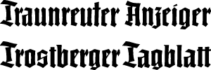 Traunreuter Anzeiger und Trostberger Tagblatt