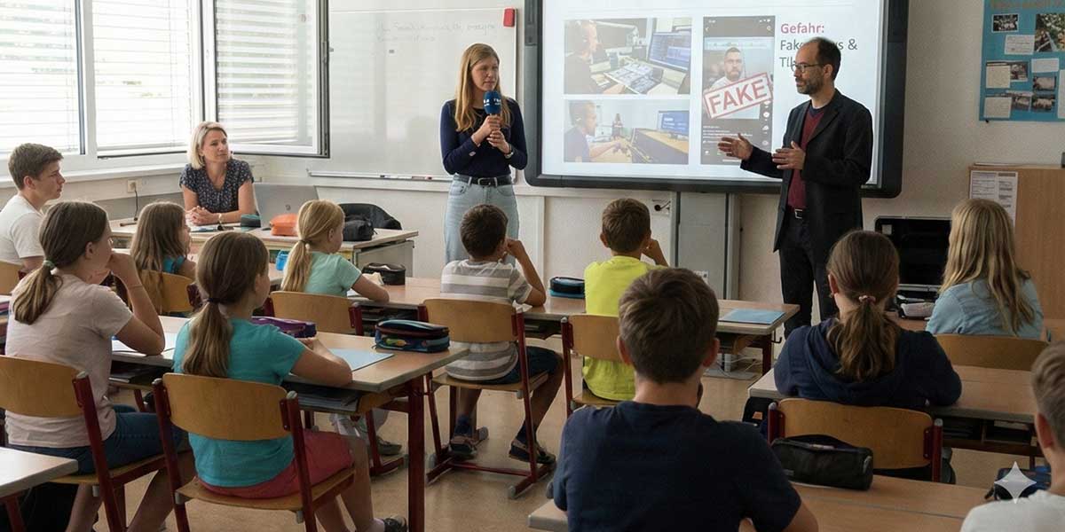 Vorsicht, Fake News –Schulvortrag Bayernwelle