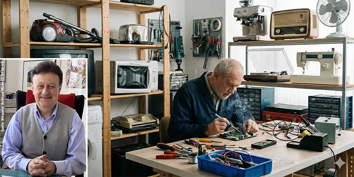 Warum Reparieren die Zukunft ist - Gespräch mit Wolfgang M. Heckl