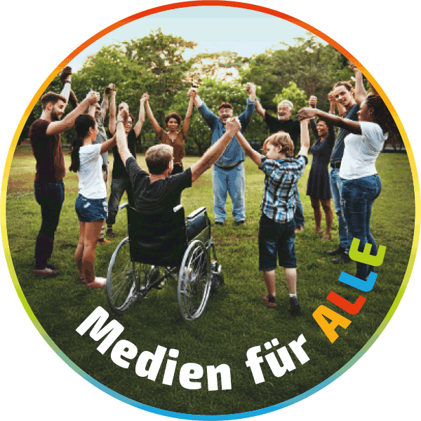 Gruppenfoto Medien für alle!