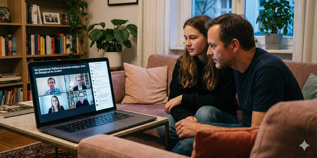 Der internationale Wettlauf um Künstliche Intelligenz: Bleibt die Ökologie auf der Strecke? Demokratie im Gespräch